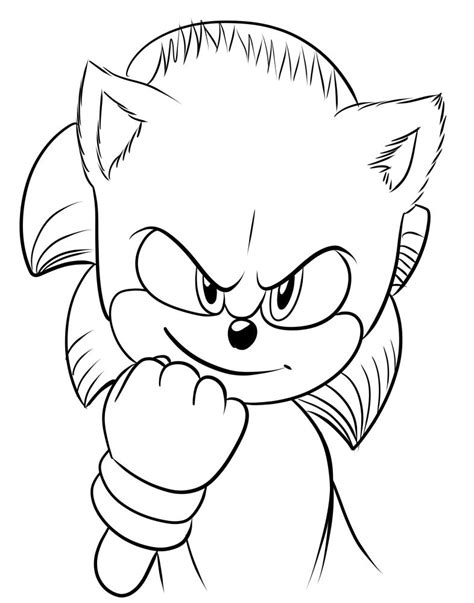 dibujos de sonic 2